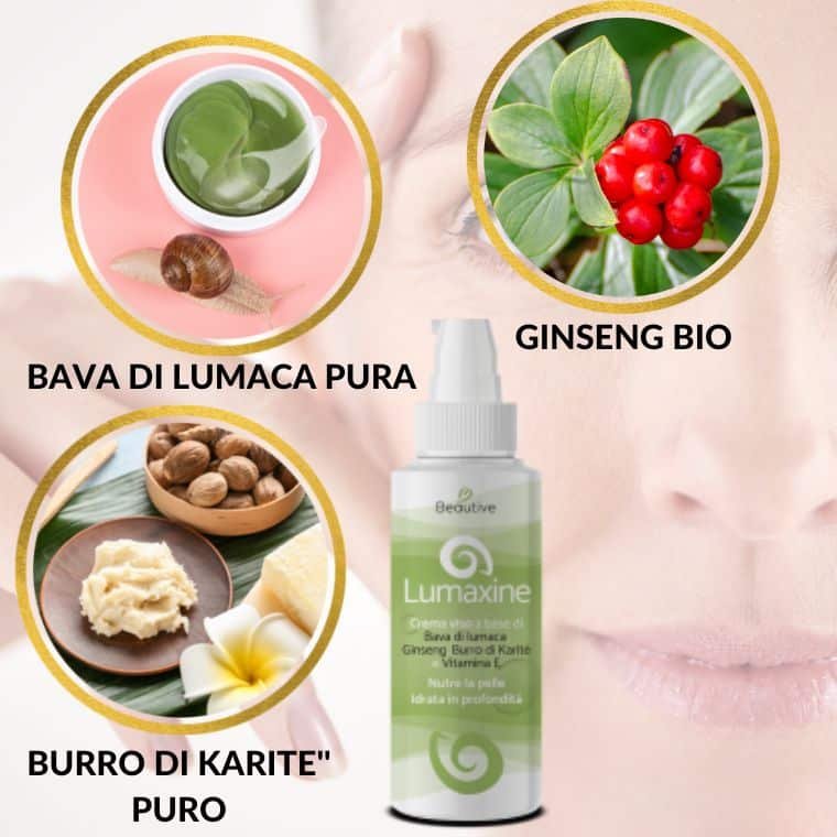 bava di lumaca crema viso donne